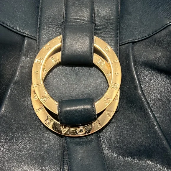 Teal Blue Bvlgari Chandra Bag - Picture 2 of 11